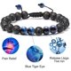 thumbnail image 3 of Pulsera de ojo de tigre de piedra de 8 mm, pulsera de lava, pulsera ajustable con cuentas de yoga para aliviar el estrés WD.WDQZL Cocina, 3 of 4
