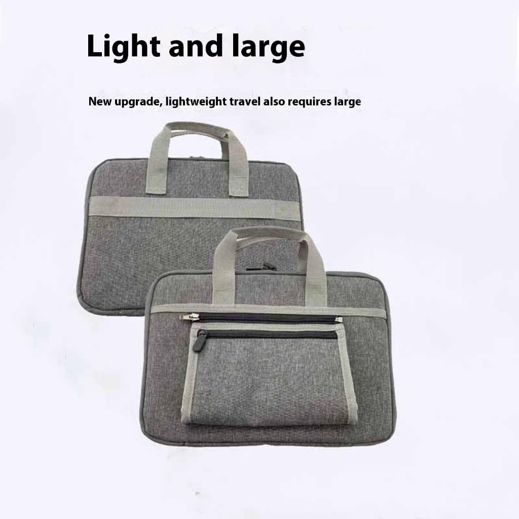 Drrntien Lightweight Laptop Case With Ergonomic Handle Laptop Storage Bag Oxford Cloth