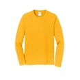 thumbnail image 5 of Port & Company Long Sleeve Fan Favorite Tee-2XL (Bright Gold), 5 of 6