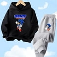 thumbnail image 3 of Conjunto de sudadera con capucha Sonic Tops, ropa para bebés de 2 a 12 años, ropa de abrigo para niños, sudadera de primavera 2024 para niñas, ropa para madres y niños, 3 of 5