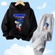 thumbnail image 3 of Conjunto de sudadera con capucha Sonic Tops, ropa para bebés de 2 a 12 años, ropa de abrigo para niños, sudadera de primavera 2024 para niñas, ropa para madres y niños, 3 of 5