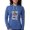 Heather Blue, variant on CafePress - G.I. Joe Snake Eyes Parachuti - Womens Hooded Shirt