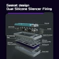 thumbnail image 4 of Zootealy Darmoshark SK16 Clavier Mécanique - Rétroéclairé RVB, Arbres Interchangeables à Chaud, Connexion Tri-Mode, Commutateurs Ringnox Violet, Autonomie de Frappe de 20 m, 4 of 7