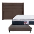 thumbnail image 1 of Colchón Matrimonial + Box Bless + Cabecera Lugo Spring Air Dicasa Monaco, 1 of 8