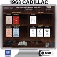 thumbnail image 2 of Detroit Iron OEM 1968 Cadillac Shop Manuals, Sales Data & Parts Books Kit on USB, 2 of 2