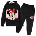 thumbnail image 4 of Nueva sudadera con capucha y pantalón de dibujos animados de Mickey y Minnie, conjunto para niños y niñas, primavera y otoño, conjunto de 2 piezas de sudadera con capucha para niños, ropa para bebés y, 4 of 5