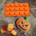 thumbnail image 4 of Halloween Pumpkin Chocolate Silicone Witch Fudge Cake Decoration Tool, 4 of 4