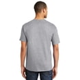 thumbnail image 4 of Hanes Mens Beefy T-Shirt 2-Pack, L, Light Steel, 4 of 6