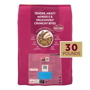 Purina Dog Chow Tender and Crunchy with Real Lamb and Turkey Flavor Adult Dry Dog Food, 30 lb Bag