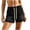 Black, variant on Yievot Womens Denim Shorts Drawstring Elastic Waist Relaxed Fit Casual Summer Travel Jean Shorts