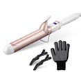 thumbnail image 1 of Rizador de pelo eléctrico CkeyiN de 32mm y 38mm para mujer, rizador de cerámica profesional, herramienta de peinado con temperatura ajustable, 1 of 6
