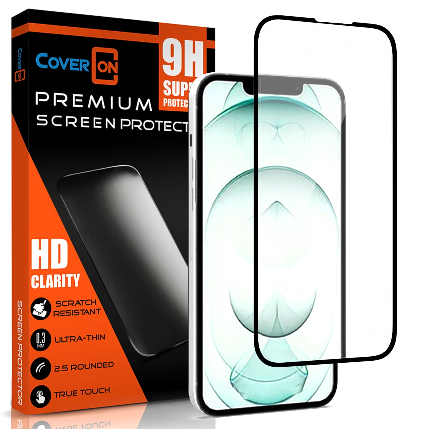 insect Serie van telex CoverON For Apple iPhone 14 Plus Screen Protector Tempered Glass - 98% full  Coverage - Walmart.com
