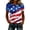 521_Blue, variant on QASIEATN Women's 250Th Anniversary Print Crew Neck T Shirt 250Th Anniversary Tshirt Patriotic Tee Summer 4th of July Tops