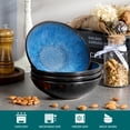 thumbnail image 7 of vancasso Bubble, Stoneware Cereal Bowl Set, 4-Piece Blue Set, 24 oz, 7 of 7