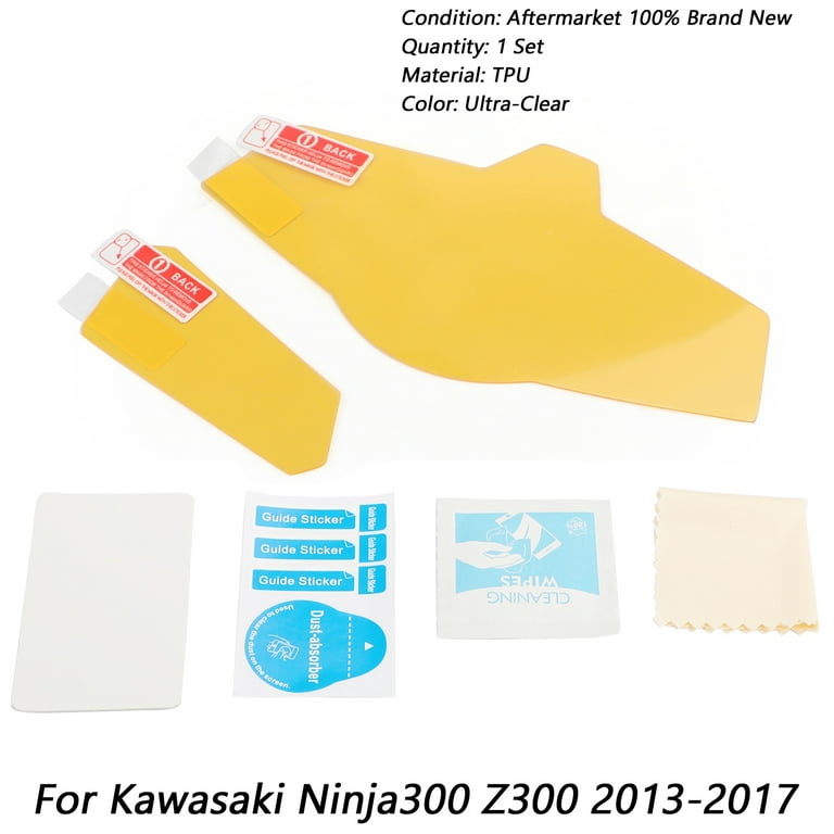Motor Genic Cluster Scratch Film Screen Protector Fit for Kawasaki Ninja  300 250 Z 13-17 