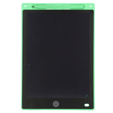 LCD Writing Board Kids Graffiti Board Doodle Board 10 Inch Children Handwriting Toy for Early EaducationGreen