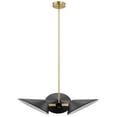 thumbnail image 2 of Modway Journey 3-Light 3" Arm Pendant in Black, 2 of 10