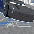 thumbnail image 3 of Disney's Cars - Taking The Circuit By Storm - Toddler And Youth Raglan Graphic T-Shirt, 3 of 4