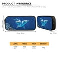 thumbnail image 5 of XYZCANDO Backpack Set Boys Girls Schoolbag Boho Mandala Sea Dolphin Print 17 Inch Backpack Lunch Box Pencil Case Lightweight Travel Laptop Backpacks Casual Daypack Rucksack for Outdoor, 5 of 6