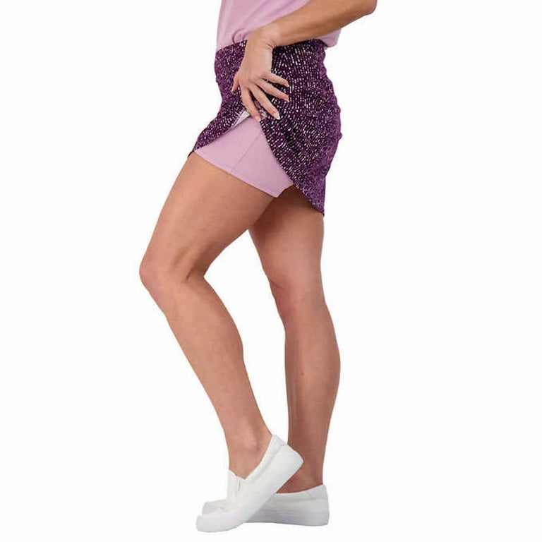 Jupe- Short Athleisure Tranquility By Colorado – Femme Taille L – Bleu Floral