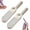White * 2, variant on 2-in-1 Foldable Foot File with Toe Gap Cleaner, Foot Scrubber Dead Skin Remover, Portable Silicone Exfoliating Brush Set