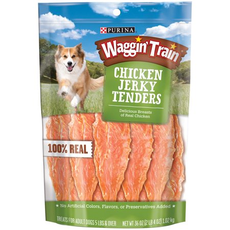 UPC: 0807020161069 | Waggin Train Chicken Jerky Dog Treats  36 Oz