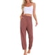 thumbnail image 2 of Pantalones de pijama para mujer INSPIRE CHIC, suaves y cómodos, pantalones de lounge, ropa de dormir con bolsillo, 2XL, rojos, 2 of 6