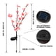 thumbnail image 3 of Fiudx Ofertas relámpago Lámpara de jardín 20 piezas de luces solares de orquídeas con flores, 3 of 7