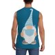 thumbnail image 4 of Balery Nurse Doctor Gnomes Camisetas sin mangas para hombre, absorbe la humedad y protege contra el mal olor.-XX-Large, 4 of 7