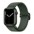 thumbnail image 1 of For Apple Apple Iwatch Watch Strap Flat for  Nylon Woven Slide Buckle Elastic Strap Universal, 1 of 6