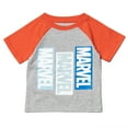 thumbnail image 4 of Marvel Avengers Spider-Man Captain America Big Boys 3 Pack T-Shirts Toddler to Big Kid, 4 of 5