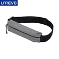 thumbnail image 1 of Riñonera impermeable reflectante para correr UREVO, riñonera para deportes al aire libre con manos libres, 1 of 9