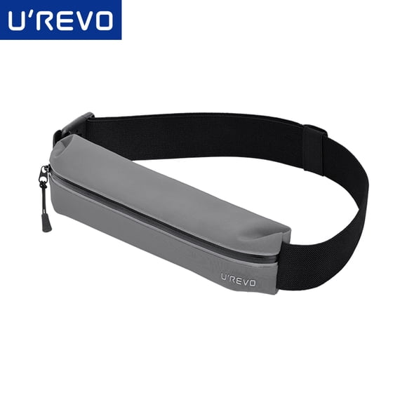 Riñonera impermeable reflectante para correr UREVO, riñonera para deportes al aire libre con manos libres