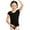 Black, variant on Capezio Short Sleeve Leotard