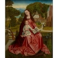 thumbnail image 3 of Aert van den Bossche 12x14 Black Modern Framed Museum Art Print Titled - Virgin and Child in a Landscape (C. 1492-98), 3 of 5