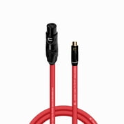 Coluber Cable Unbalanced XLR Female Cable to RCA Female Pro Audio Connector