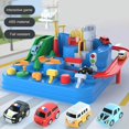 thumbnail image 4 of Racing Rail Car Model Educational Toys Children Track Adventure Game Brain Mechanical Interactive Train Animals Space Rocket Toy, 4 of 5