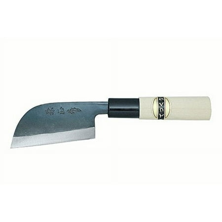 

Kanetsune Kawa-Muki With Plastic Bolster Magnolia wood handle Kuro-Uchi finished KC-567
