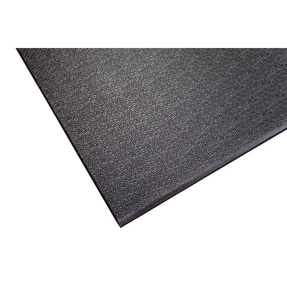 Tapete P.V.C. Supermats Negro Resistente Ideal para Bicicletas estáticas