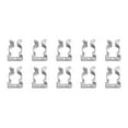 thumbnail image 2 of 10Pcs Tools Spring Terry Clips Snap Shed Closed Heavy Duty Wall Mount Clips Set, 2 of 8