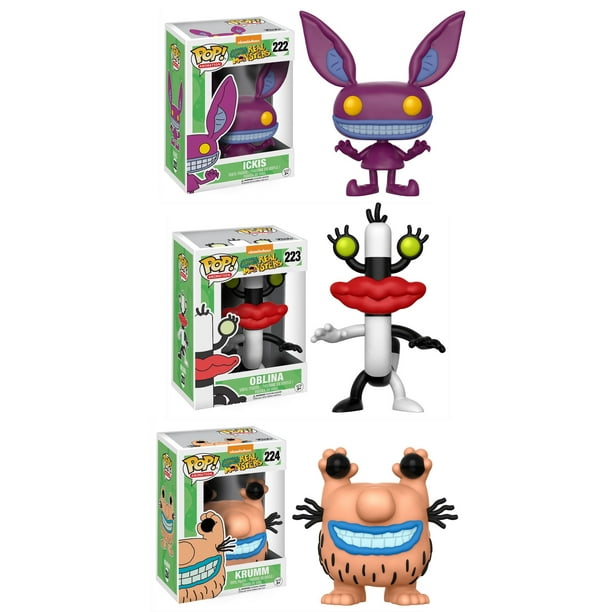 Funko Animation Pop ahh Real Monsters Collectors Set Ickis Oblina Krumm Walmart Com