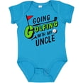 thumbnail image 3 of Inktastic Going Golfing with My Uncle Kids Golf Boys or Girls Baby Bodysuit, 3 of 5