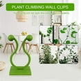200 Plant Climbing Wall Fixture Clips Self Adhesive Plant Hooks For