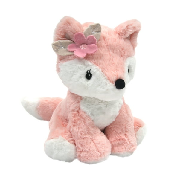 Lambs & Ivy Friendship Tree Plush Pink Woodland Fox Stuffed Animal Toy