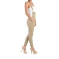 thumbnail image 2 of G-Style USA Women's Skinny Solid Overalls RJHO378 - Khaki - Small, 2 of 3