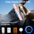 thumbnail image 2 of Dteck Magnetic Case for Samsung Galaxy S25 Ultra,Shockproof TPU+PC Anti-Slip Compatible with Mag Safe Case Adjustable Kickstand Frosted Translucent Matte Phone Cover,Pink, 2 of 6