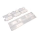thumbnail image 2 of Moldes de teclado, molde de silicona, herramientas para hacer resina, molde de resina para llave, para eje transversal Blanco, 2 of 9