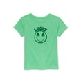 thumbnail image 2 of Wonder Nation Girls Saint Patrick's Day Graphic Tee, Leggings and Skirt Outfit Set, 4-Piece, Sizes 4-18, 2 of 5