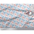 thumbnail image 3 of Soimoi Rayon Fabric Tree & Dinosaur Animal Decor Fabric Printed Yard 42 Inch Wide, 3 of 3