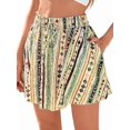 thumbnail image 4 of Women'S Flowy Shorts Summer Beach Vacation Clothes Casual High Waist Wide Leg Ruffle Shorts Color No. 9 XL, 4 of 9